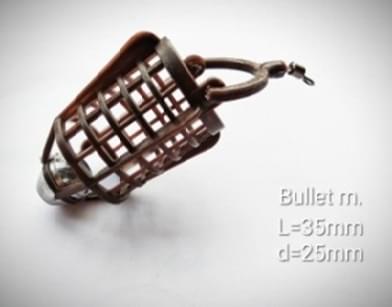 Кормушка рыболовная Sport-Bullet L-30mm, d-25mm